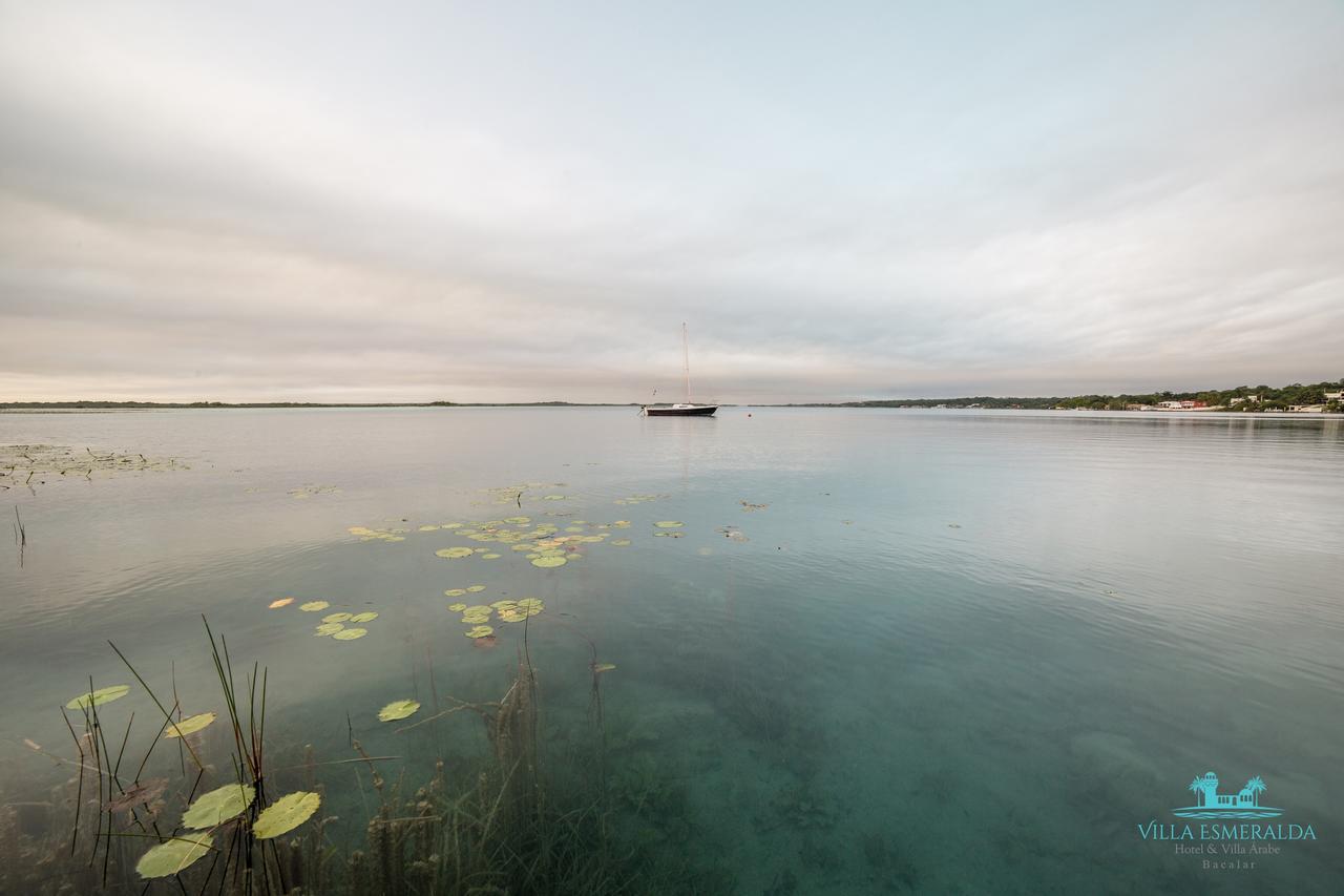 Hotel Villa Esmeralda Bacalar Kültér fotó