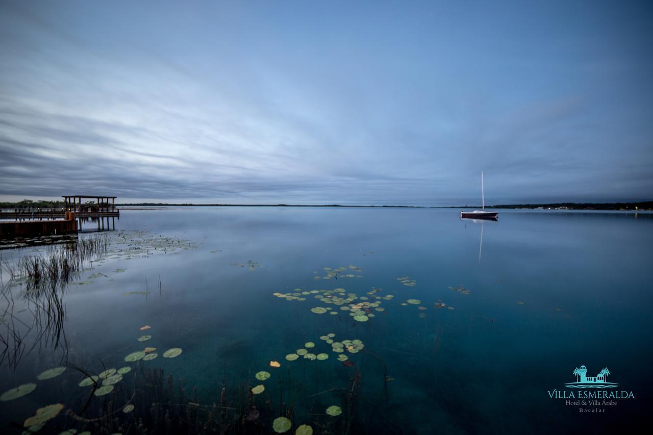 Hotel Villa Esmeralda Bacalar Kültér fotó