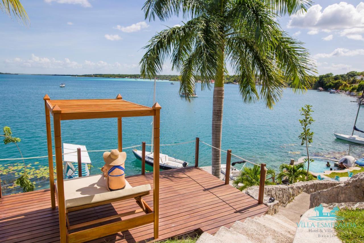 Hotel Villa Esmeralda Bacalar Kültér fotó