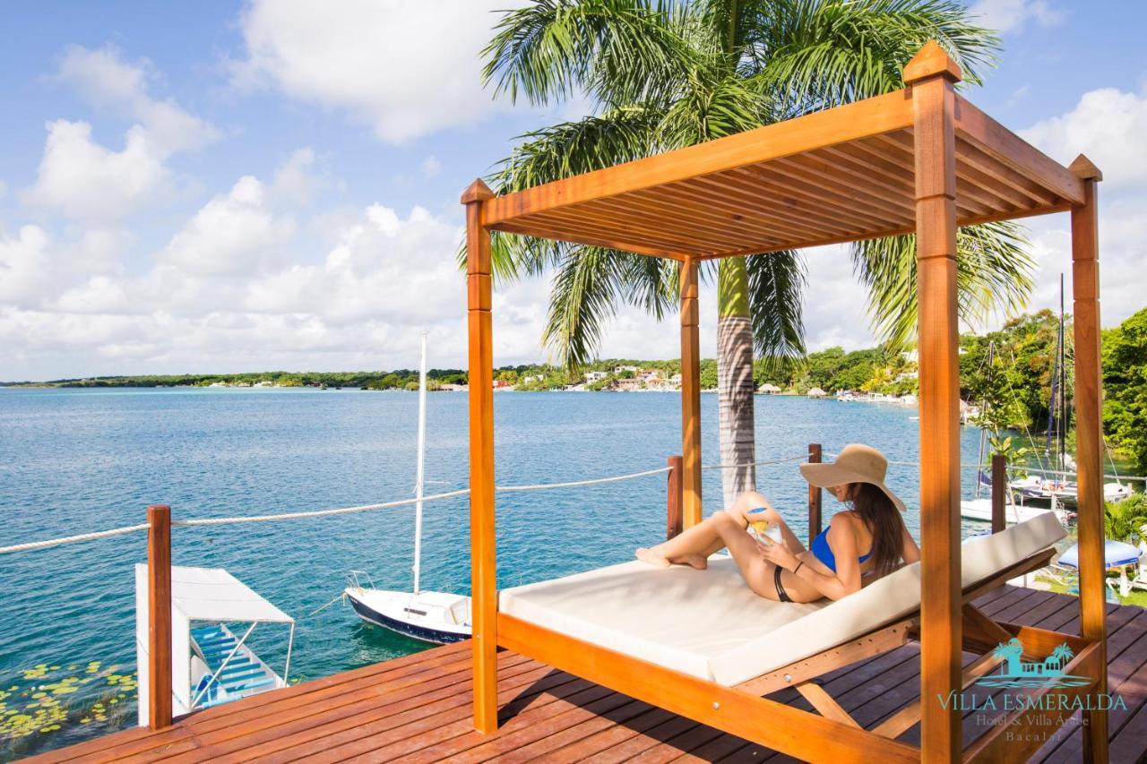 Hotel Villa Esmeralda Bacalar Kültér fotó