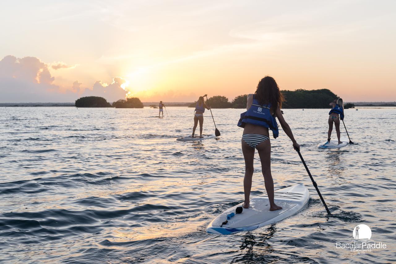 Hotel Villa Esmeralda Bacalar Kültér fotó