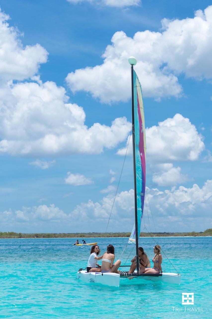 Hotel Villa Esmeralda Bacalar Kültér fotó