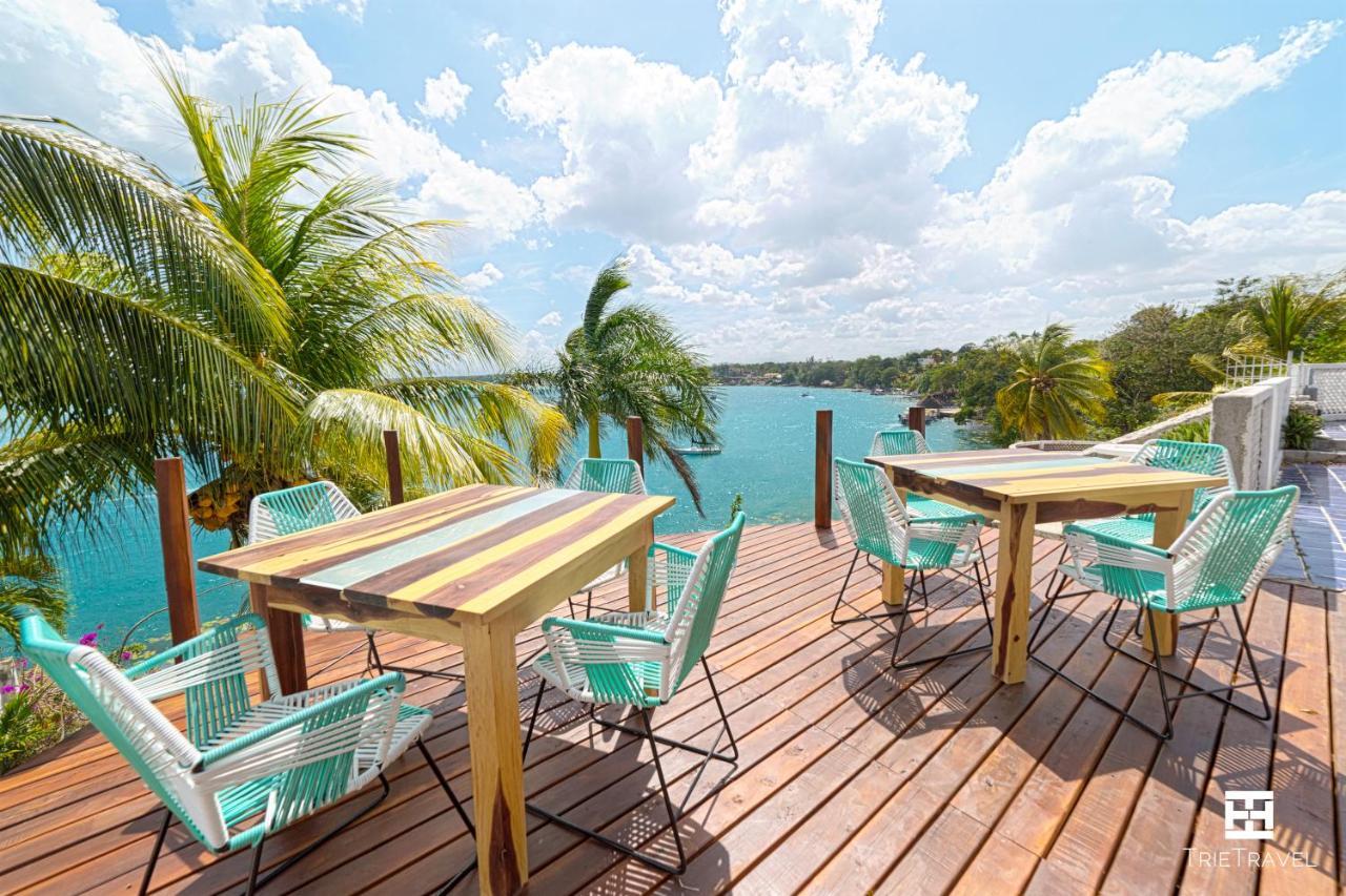Hotel Villa Esmeralda Bacalar Kültér fotó