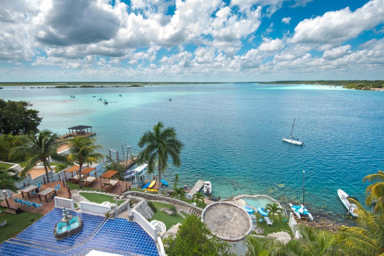 Hotel Villa Esmeralda Bacalar Kültér fotó