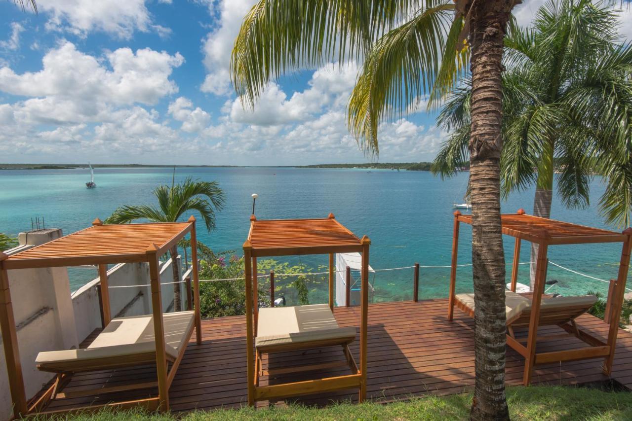 Hotel Villa Esmeralda Bacalar Kültér fotó