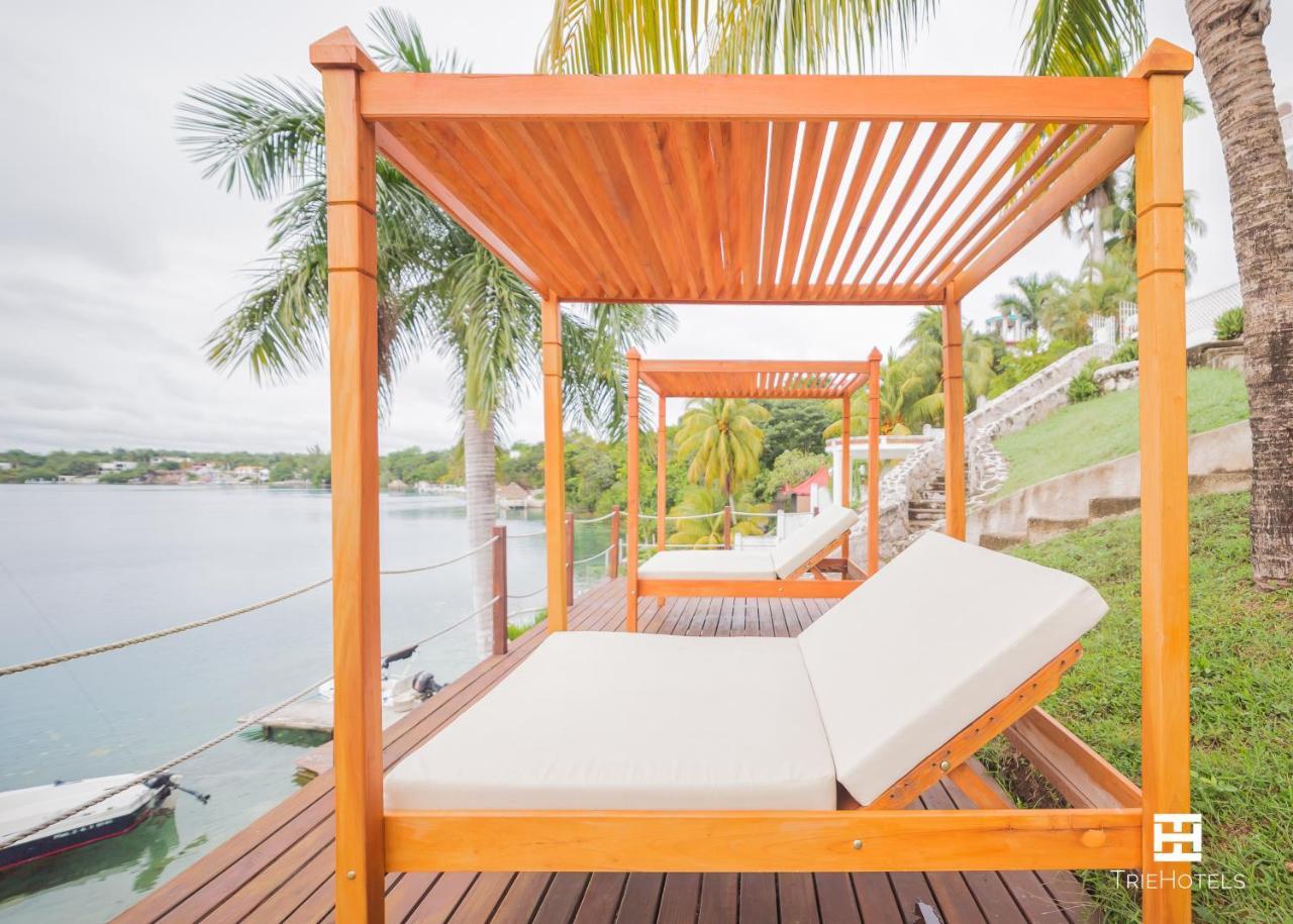 Hotel Villa Esmeralda Bacalar Kültér fotó