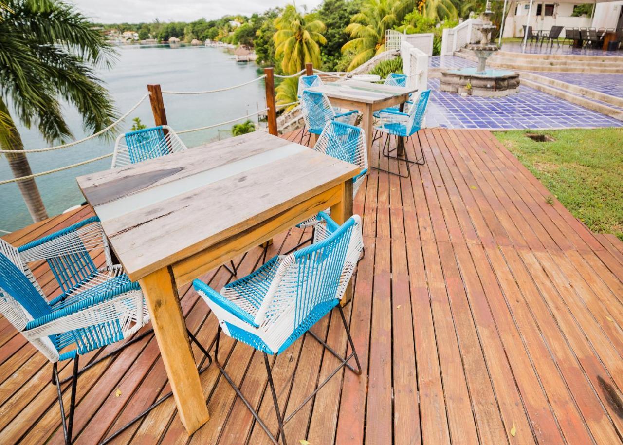 Hotel Villa Esmeralda Bacalar Kültér fotó